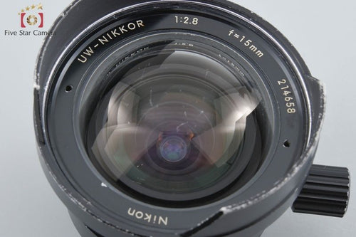 Nikon Lens (Single Focus) Uw-Nikkor F/2.8 Nikonos