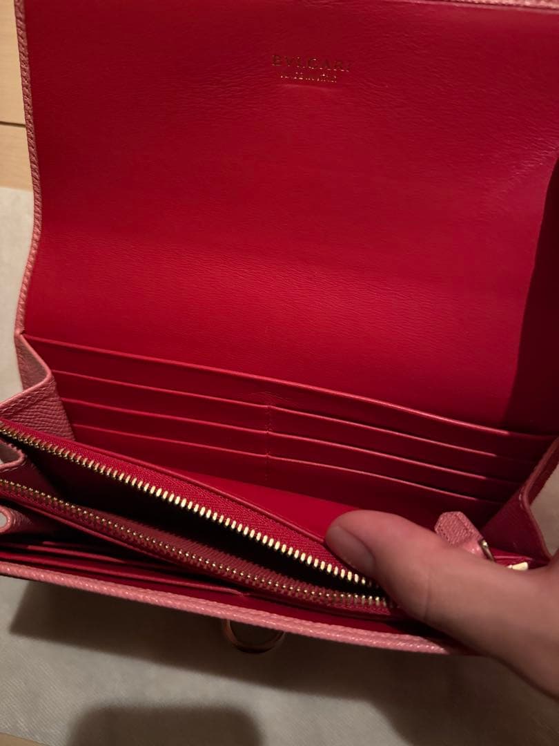 Bvlgari Long Wallets Clip Large Wallet