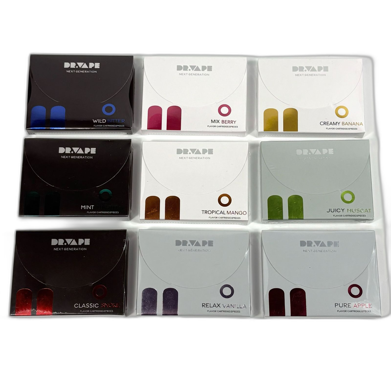 Liquid Cartridge For Electronic Cigarettes 9 Dr.Vape Model 2