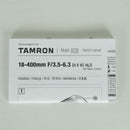 Tamron Lens (Zoom) 18-400Mm F/3.5-6.3 Di Ii Vc Hld (Model B028) Nikon F