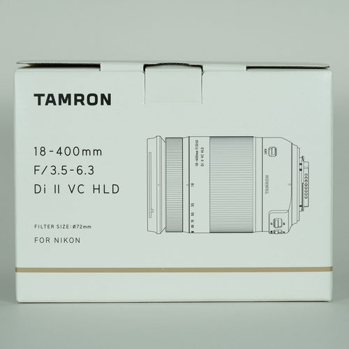 Tamron Lens (Zoom) 18-400Mm F/3.5-6.3 Di Ii Vc Hld (Model B028) Nikon F