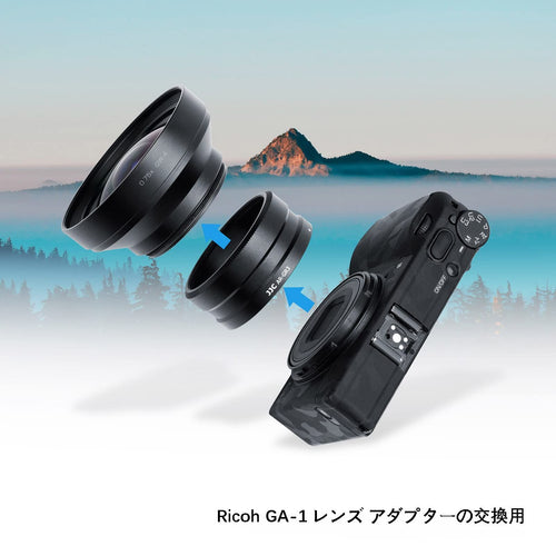 Lens Cap Jjc Ga-1 Ricoh Gw-4 Gr Iii Griii Gr3 Hdf