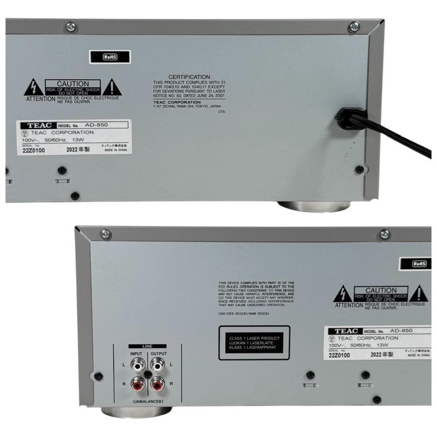 Teac Others 2022 /Cd Ad-850-Se