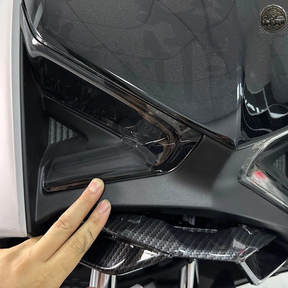 No Brand Others Motorcycle Headlight Protection Cover Screen Lens Yamaha