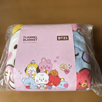 Bt21 Towels Flannel Blanket 140X100Cm