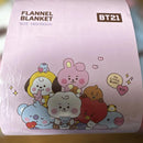 Bt21 Towels Flannel Blanket 140X100Cm