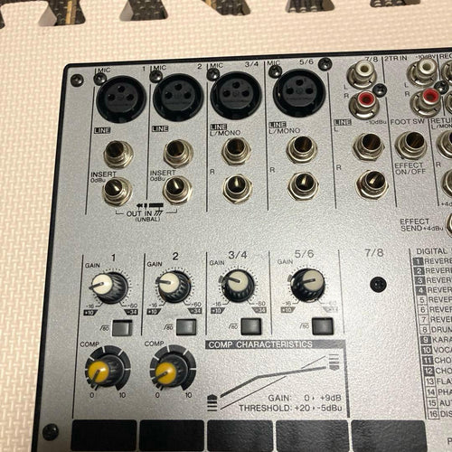 Yamaha Analog Mixer Usb Mixing Studio Mw8Cx