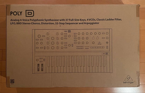 Behringer Analog Synthesizers Poly D