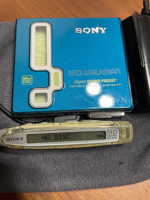 Sony Portable Md Players Mz-E77