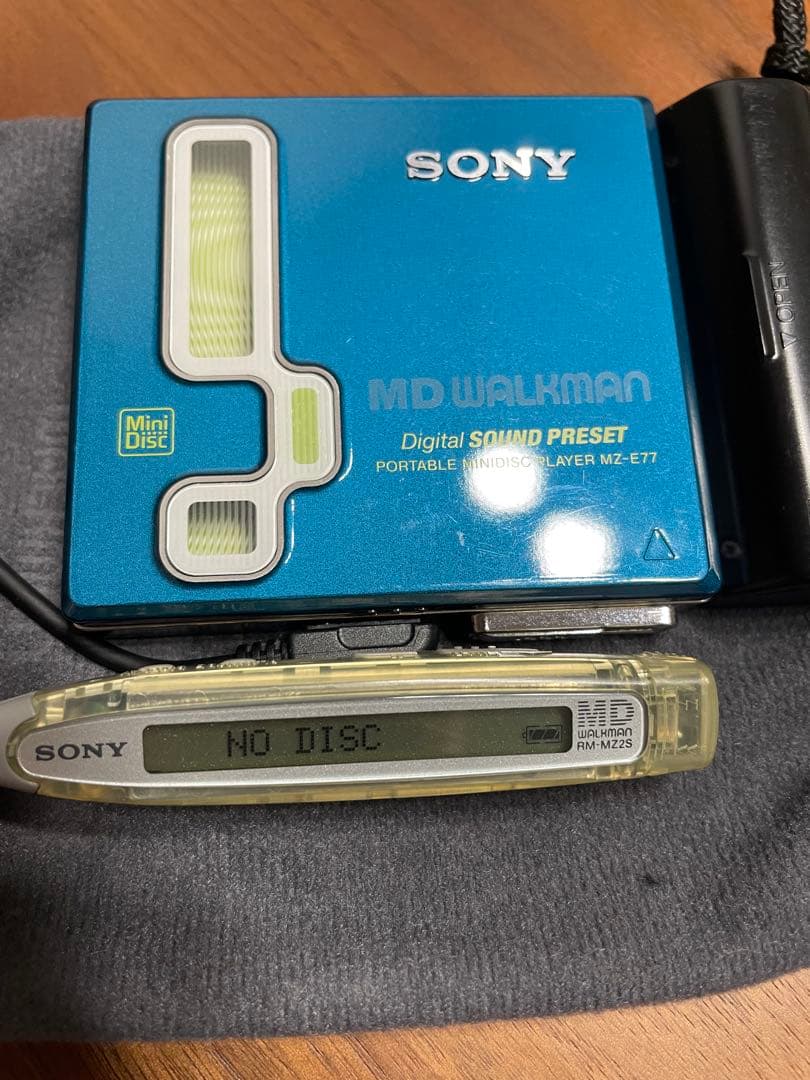 Sony Portable Md Players Mz-E77