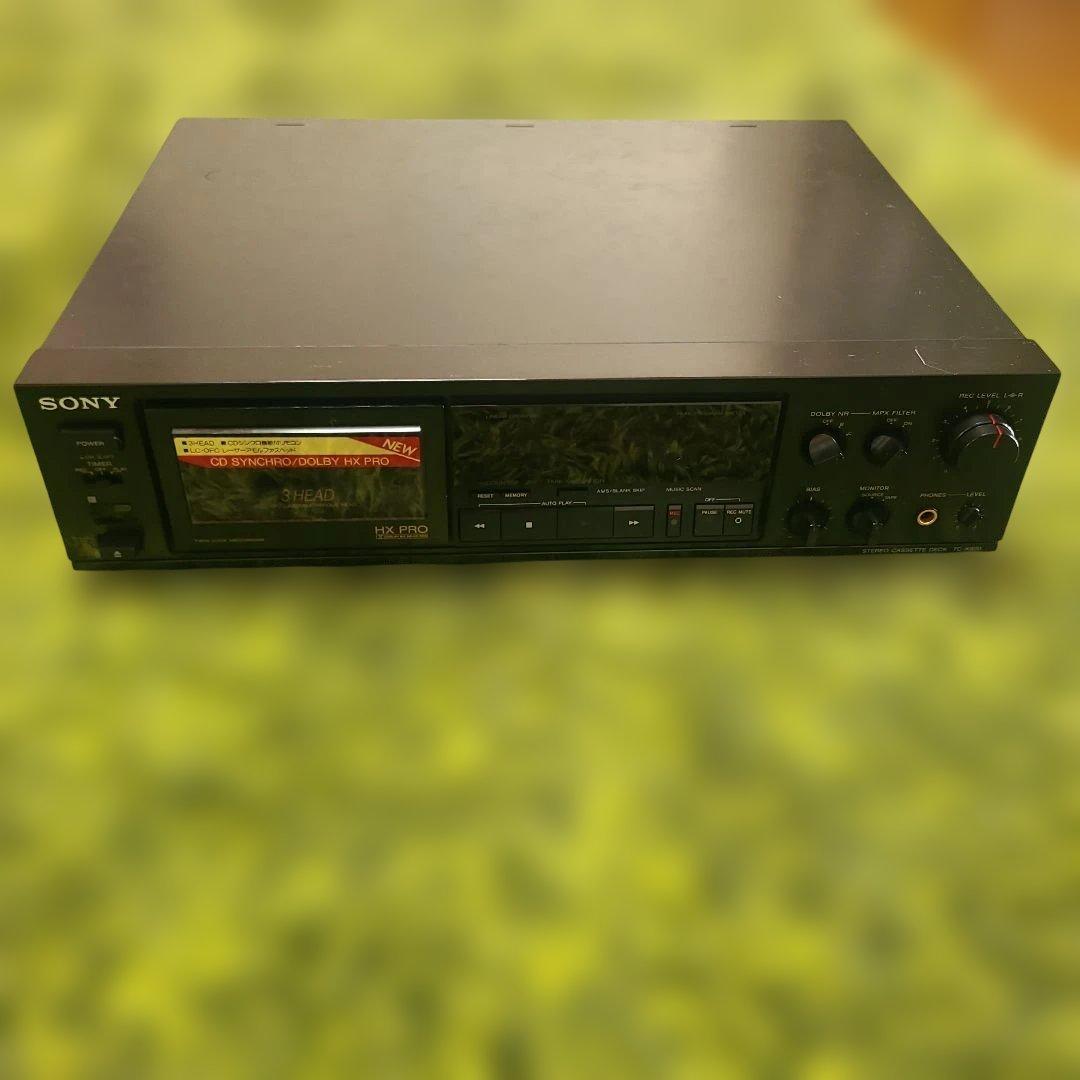 Sony Cd Md Cassette Deck Tc K600