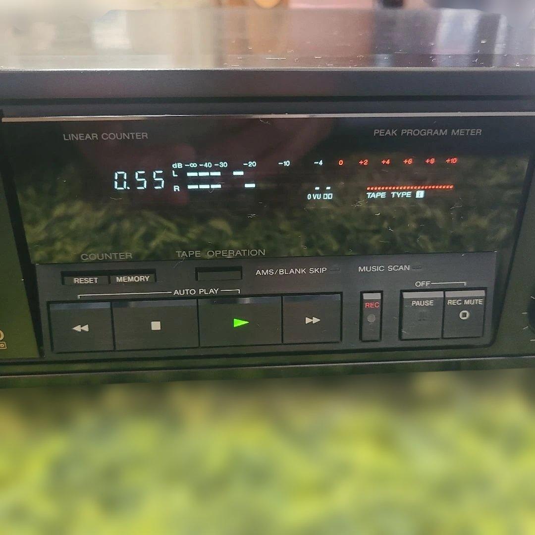 Sony Cd Md Cassette Deck Tc K600