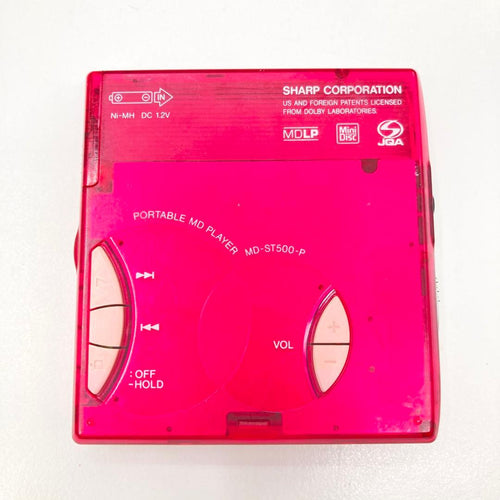 Sharp Portable Md Players Md-St500-P