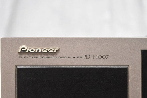 Pioneer Cd Sacd Players Pd-F1007