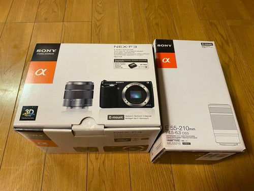 Mirrorless Interchangeable Lips Sony Nex-F3