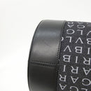 Bvlgari Shoulder Bag Black+Gray( Silver(