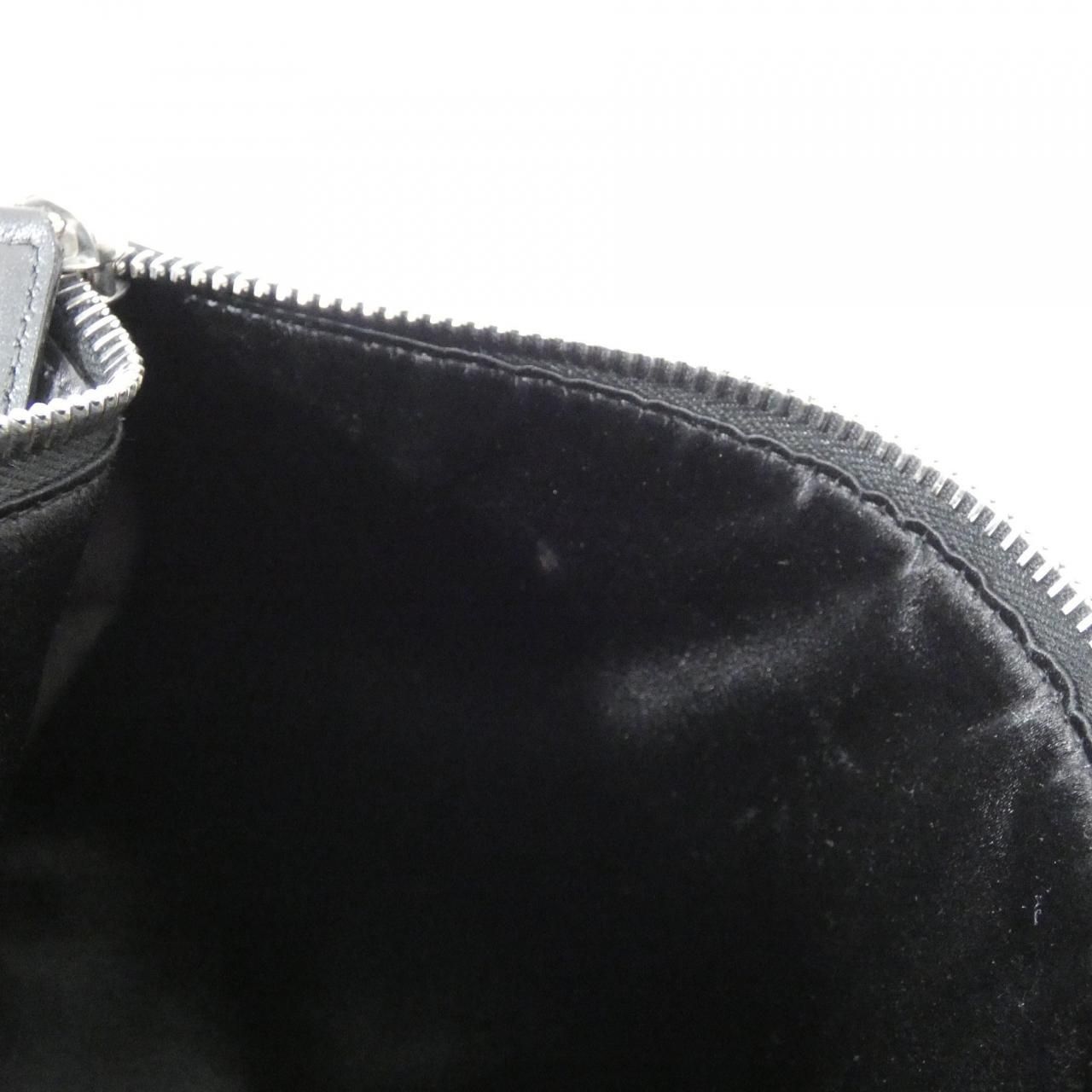 Bvlgari Shoulder Bag Black+Gray( Silver(