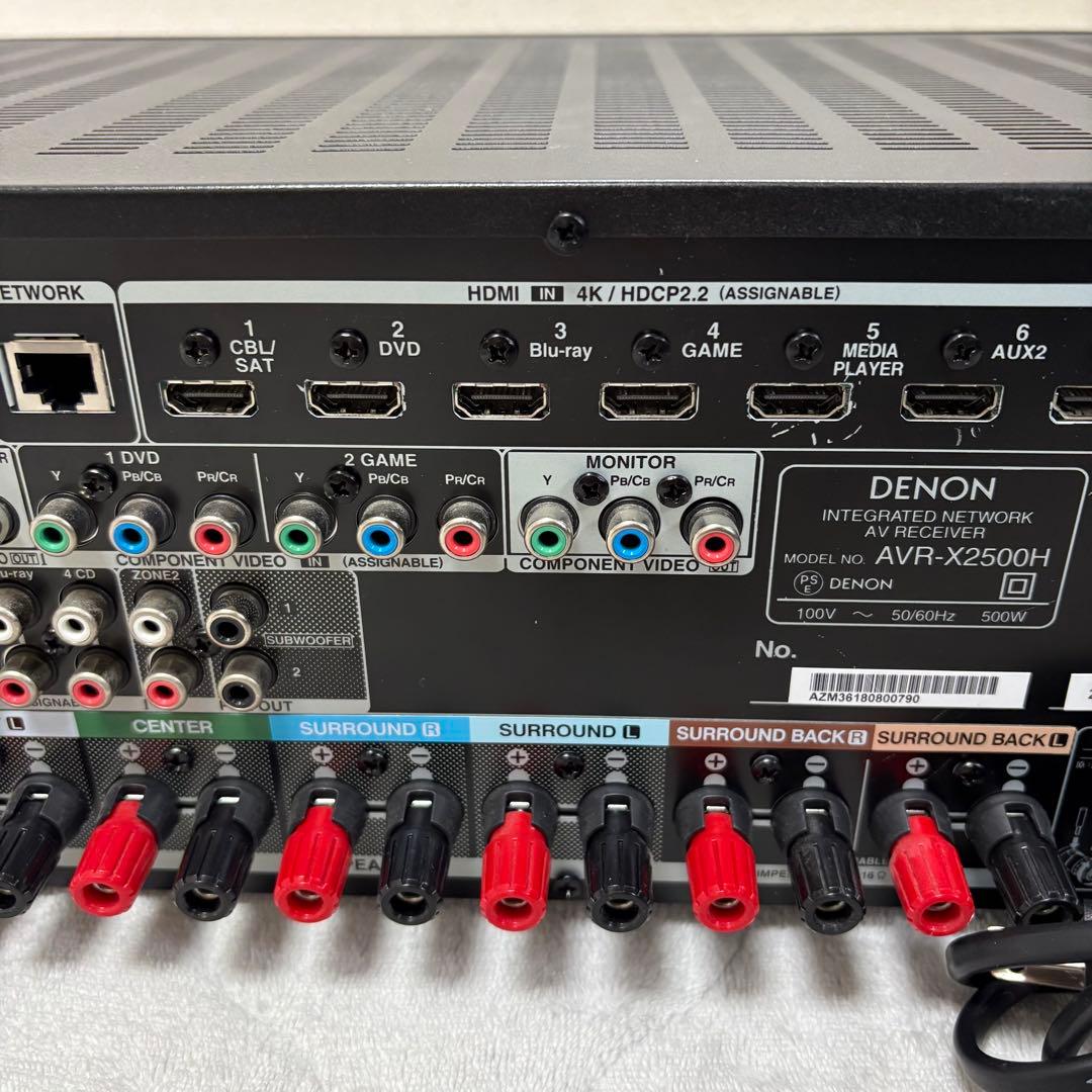 Denon Av Amplifier Avr-X2800H