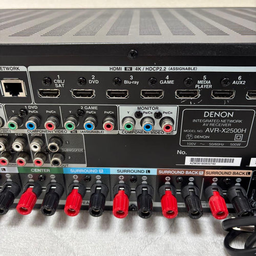 Denon Av Amplifier Avr-X2800H