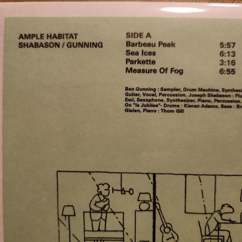 Overseas Music Shabason Gunning Ample Habitat Lp