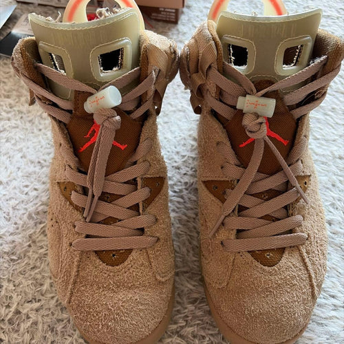 Nike Sneakers Travis Scott Air Jordan 6"British Khaki"