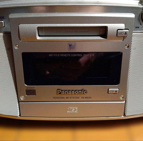 Cd, Md Cassette Decks Panasonic Personal System Rx-Mdx5