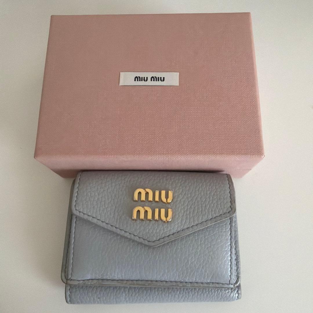 Miu Trifold Wallets