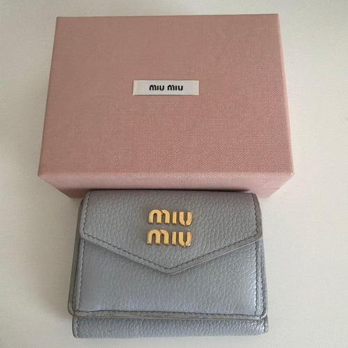 Miu Trifold Wallets