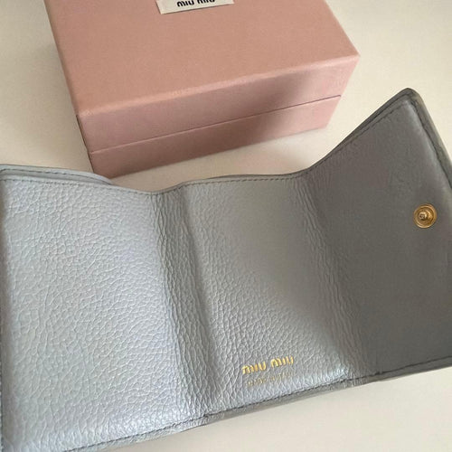 Miu Trifold Wallets