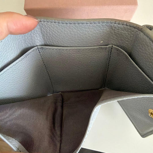 Miu Trifold Wallets