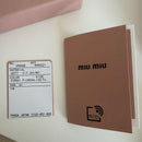 Miu Trifold Wallets