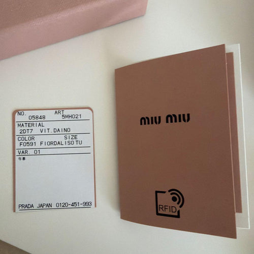 Miu Trifold Wallets
