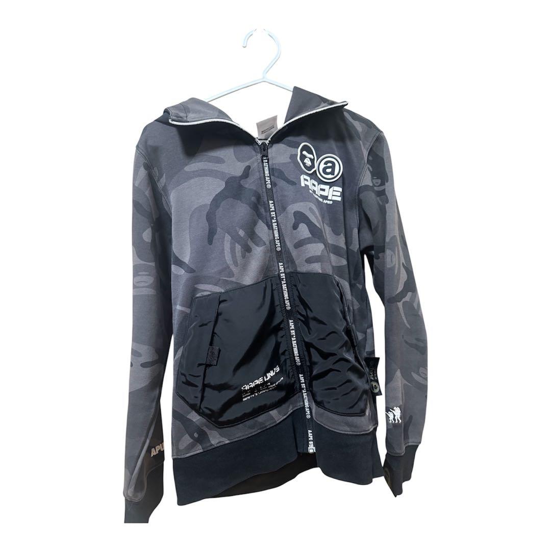 Aape By A Bathing Ape Hoodies Aapeunvs Camo Zip-Up Hoodie