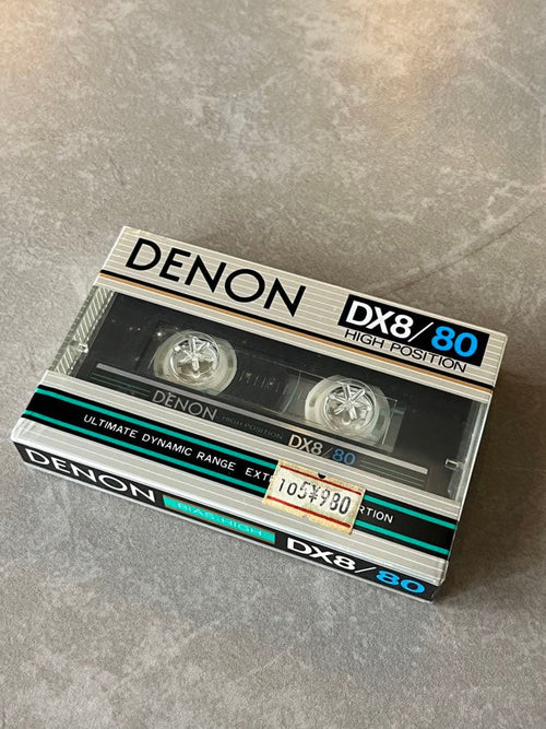 Cassette Tape Denon Dx8/80