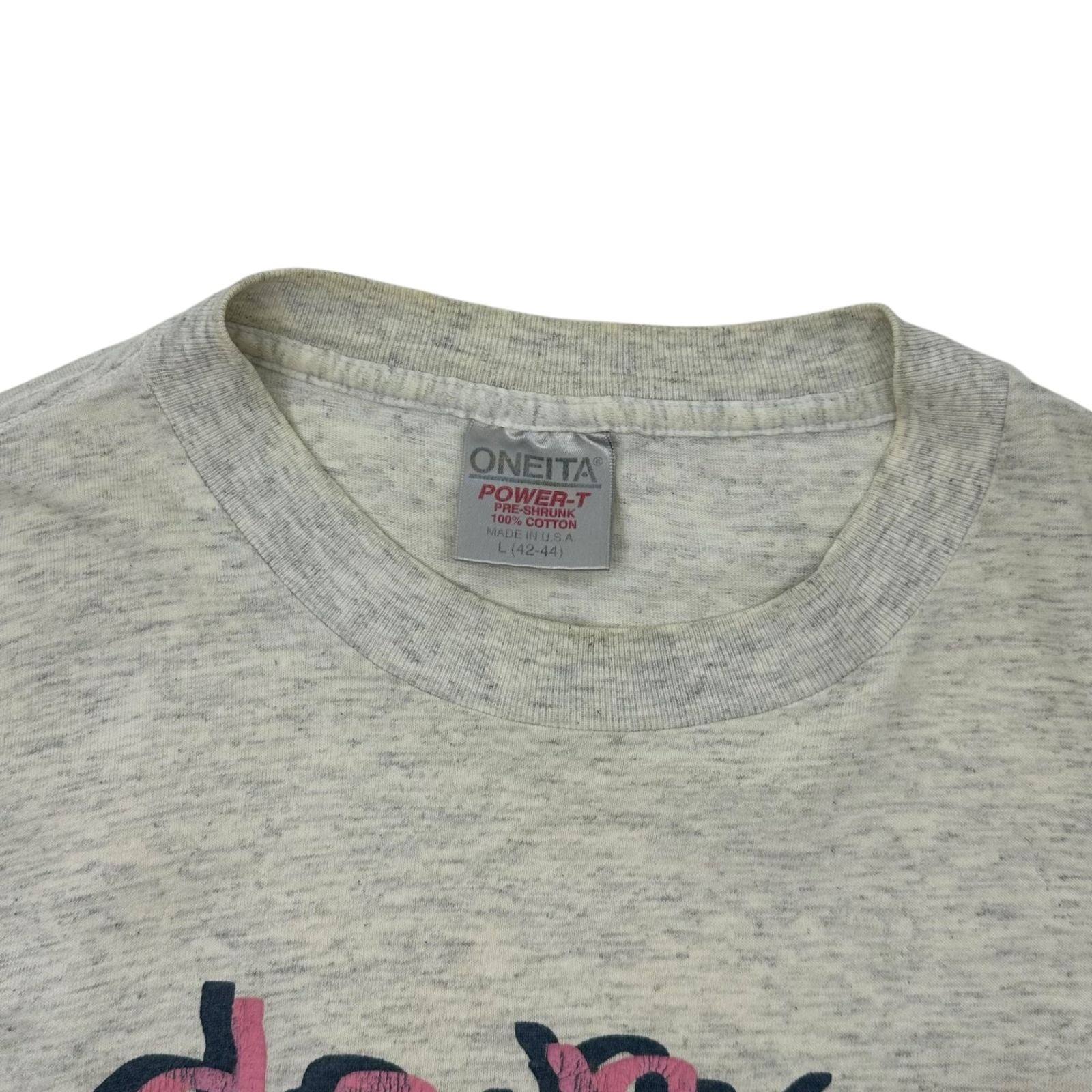 Undercover T-shirt des années 90 imprimé à la main avec police anti-émeute imprimé One And Only Punk