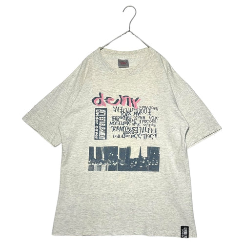 Undercover T-shirt des années 90 imprimé à la main avec police anti-émeute imprimé One And Only Punk