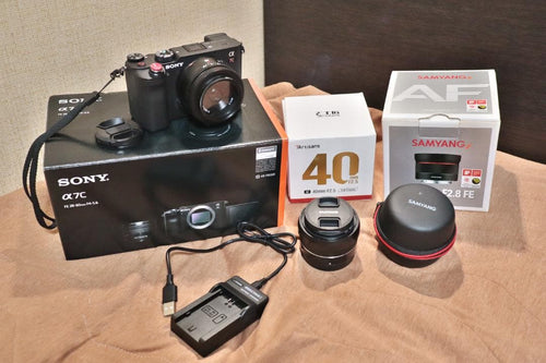 Sony Mirrorless Interchangeable Lens Cameras 6000 7C 2