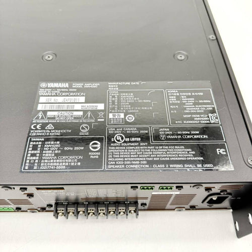 Power Amplifiers Yamaha Xmv4280 4Ch