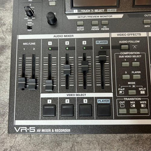 Recording Accessories Roland Vr-5 Av Mixer Recorder