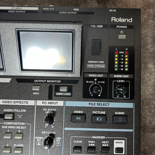 Recording Accessories Roland Vr-5 Av Mixer Recorder