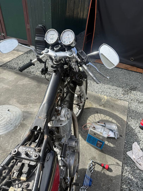 Yamaha Motorcycle Body Sr400