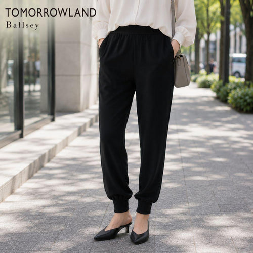 Tomorrowland Wide-Leg Pants Loose-Fitting Ballsey S