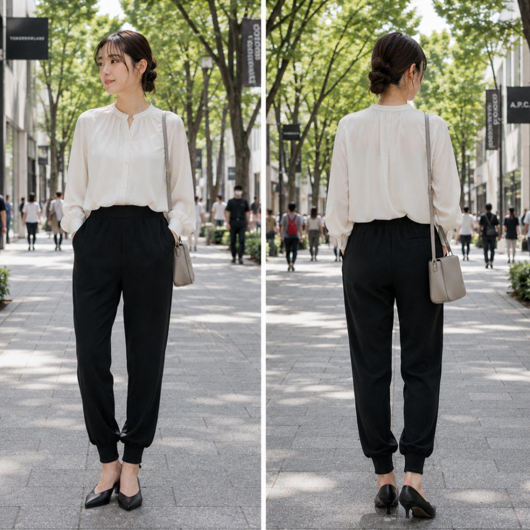 Tomorrowland Wide-Leg Pants Loose-Fitting Ballsey S