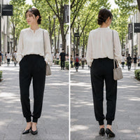 Tomorrowland Wide-Leg Pants Loose-Fitting Ballsey S
