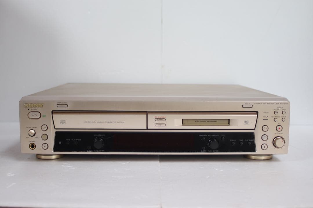 Sony Cd Sacd Players Mxd-D400 Md