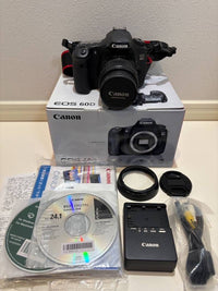 Canon Digital Slr Eos60D Ds126281 Zoom Lens Ef-S 18-55 1:3.5-5.6 Usm