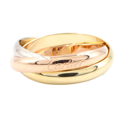 Cartier Ring K18 K18Wg Used A