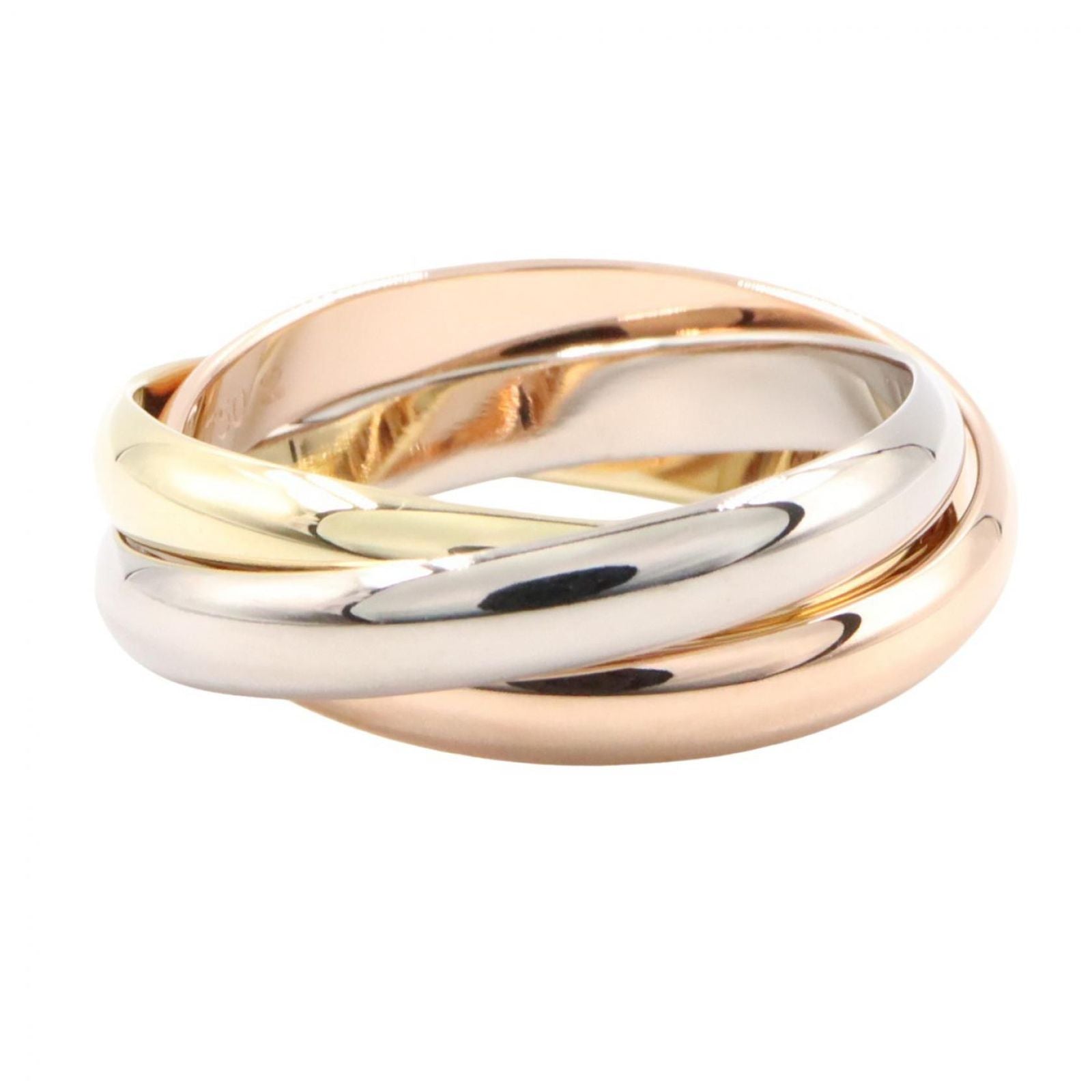 Cartier Ring K18 K18Wg Used A