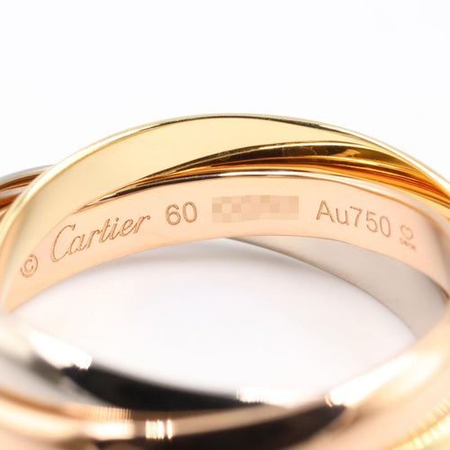 Cartier Ring K18 K18Wg Used A