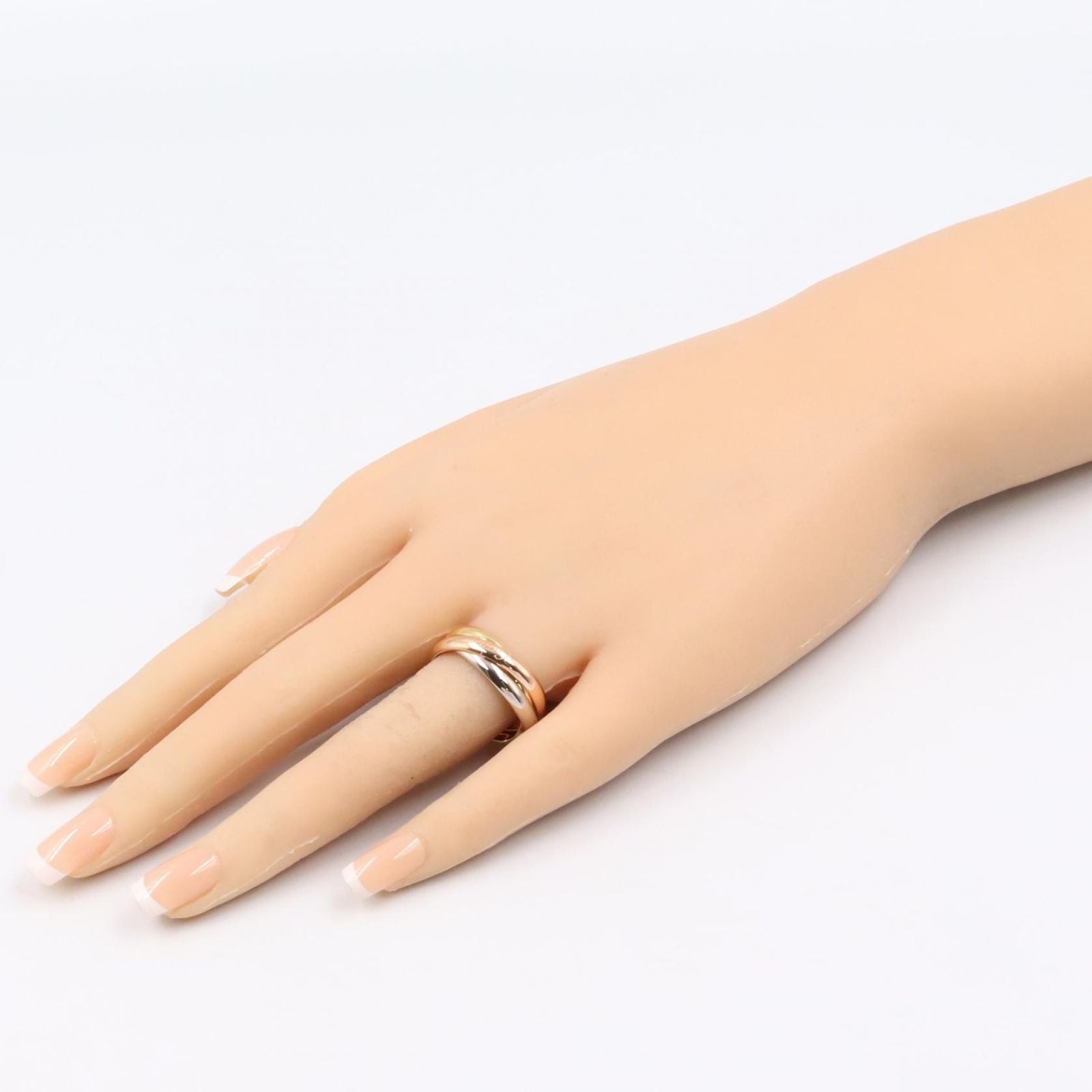 Cartier Ring K18 K18Wg Used A